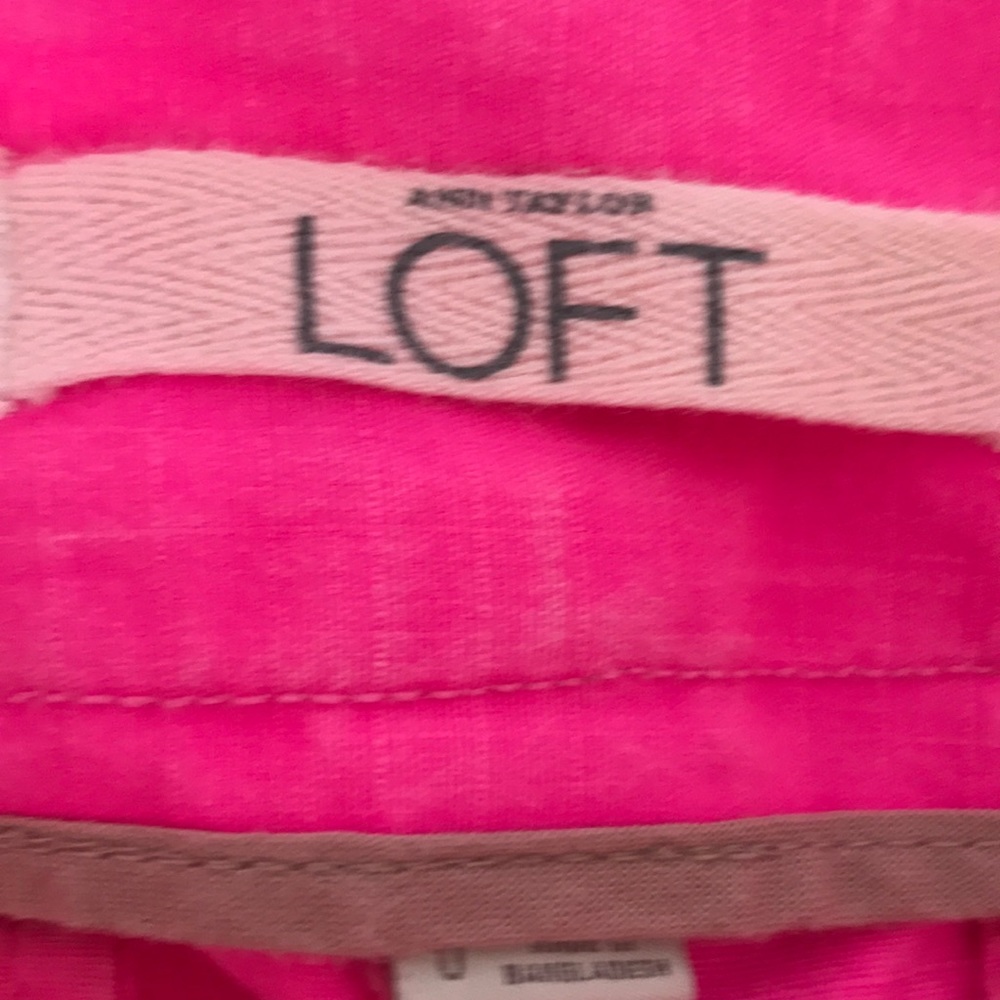 Ann Taylor Loft Pink Shorts - Picture 3 of 4